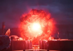 Exotic matter above Hawkins Lab.