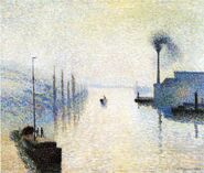 Ile Lacruix, Rouen. Camille Pissarro, 1898