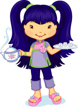 Strawberry shortcake purple girl sales