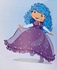 Purple Princess Dress Blueberry