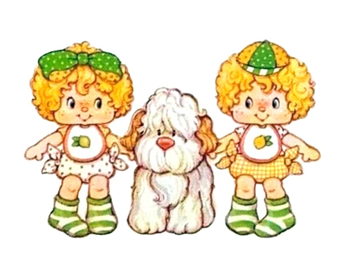 Strawberry Shortcake - Butter Cookie doll mint in French box by Kenner 1983 - Collector toy