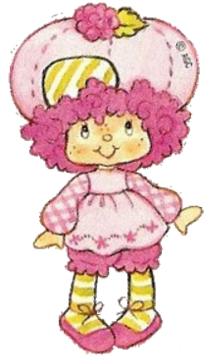 strawberry shortcake raspberry tart doll