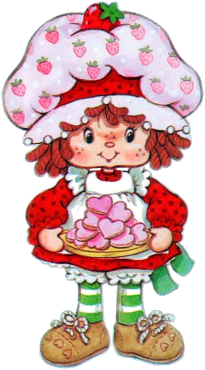 strawberry shortcake character cake