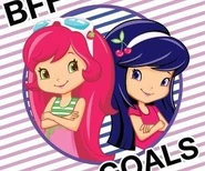 Strawberry and Cherry BFFs