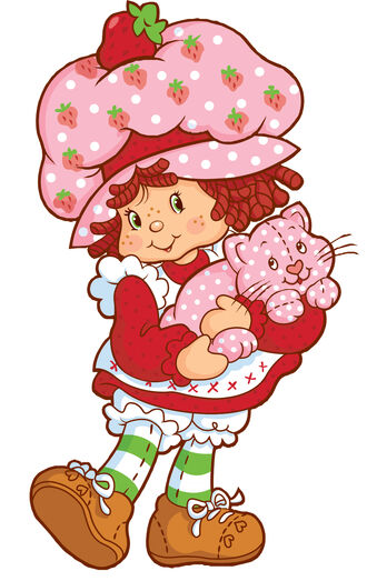 strawberry shortcake character clipart