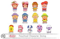 strawberry shortcake characters names