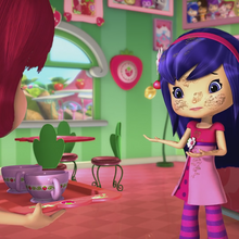 The Mystery Of The Disappearing Dog Show Gallery Strawberry Shortcake Berry Bitty Wiki Fandom The very first episode of the show is a berry grand opening which aired on march 21, 2009. strawberry shortcake berry bitty wiki