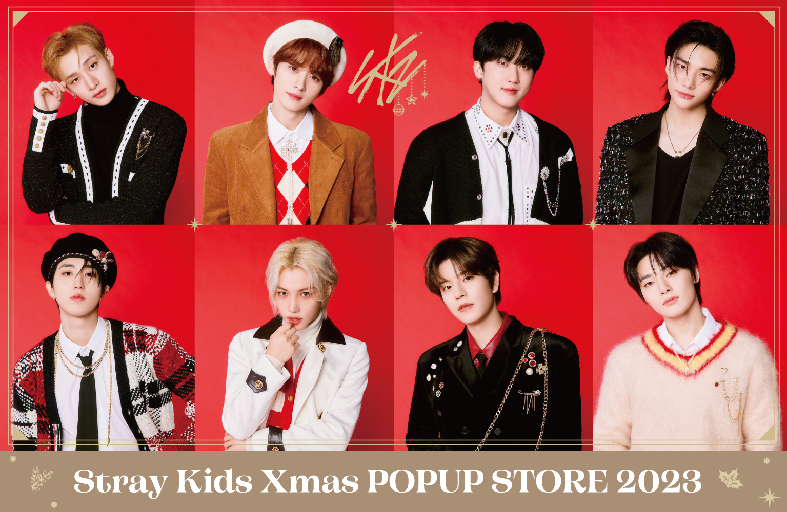 straykids XMAS POPUP 2024 メンプロ ハン ジャケット 