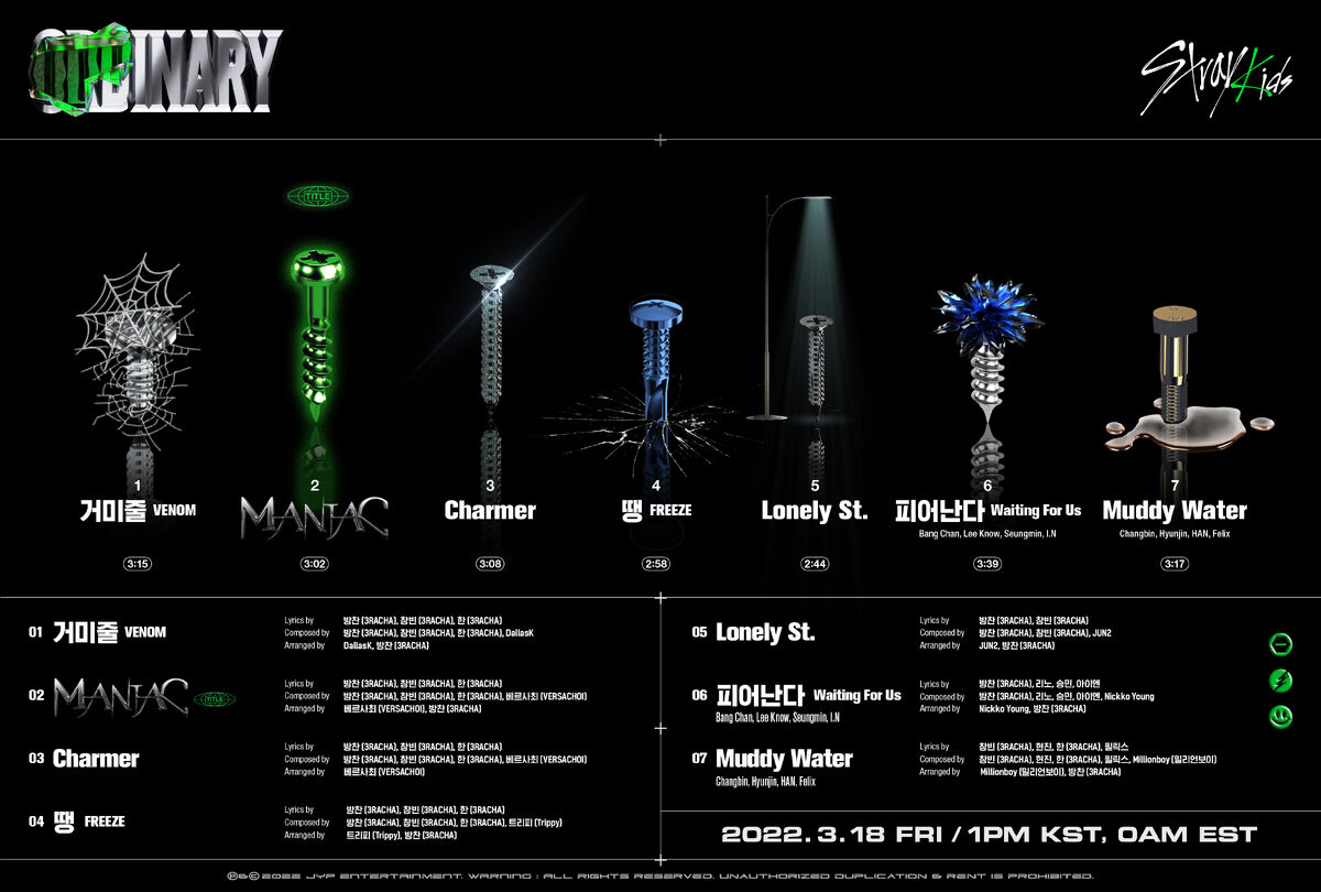 Stray Kids Oddinary music plant musicplant POB Official
