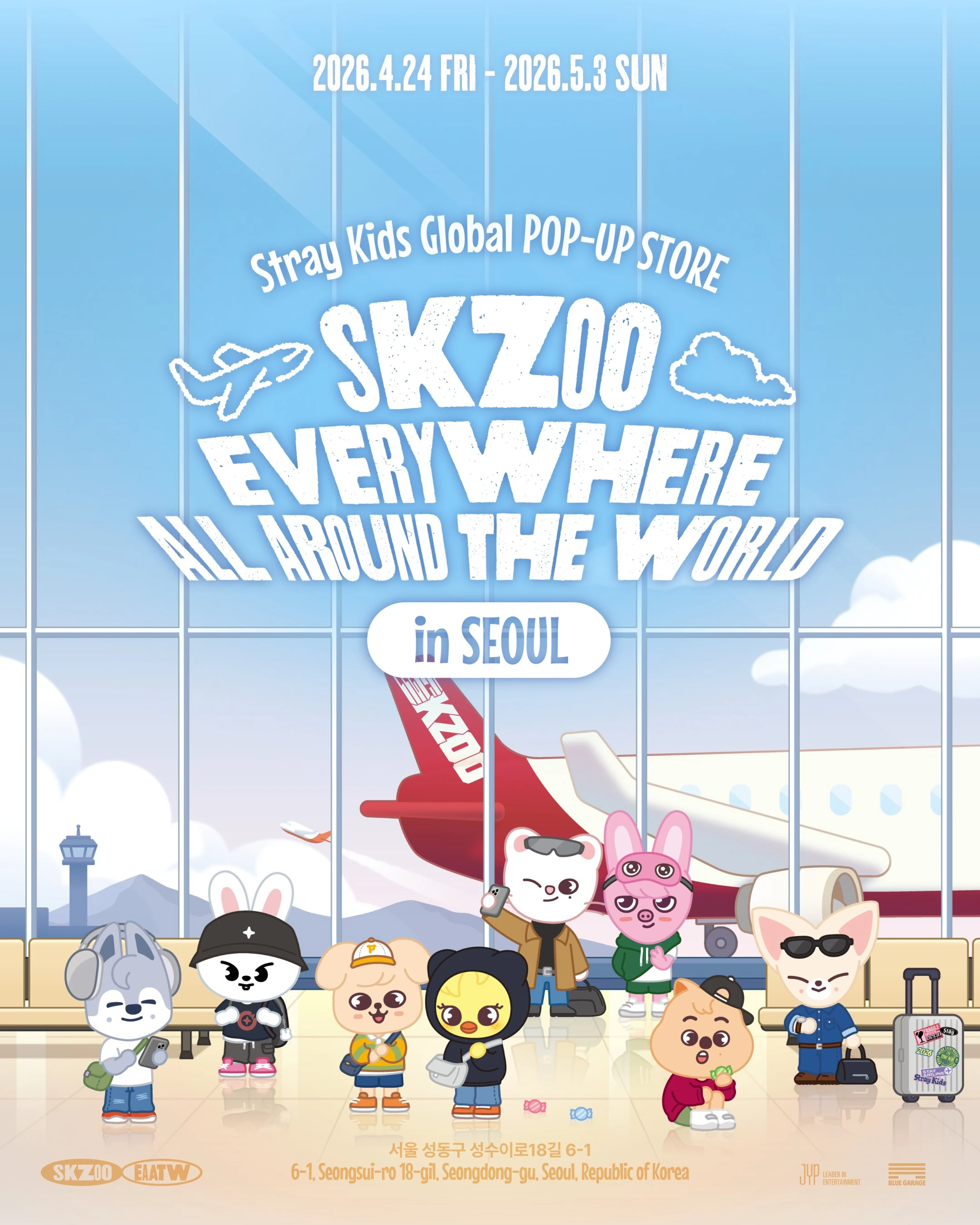SKZOO EVERYWHERE ALL AROUND THE WORLD