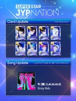 SuperStar JYPNATION "LALALALA" Update