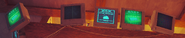 Both Slums and Midtown bars have televisions inside