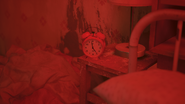 12-hour alarm clock at Elliot's