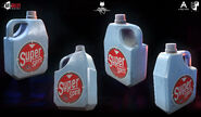 Design de detergent de Art Bully