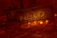 Neco logo sign in the Rooftops area