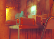 Barbershop atomic battery