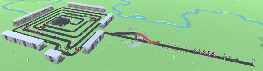 Flan (Official Map) | Stream Racer Wiki | Fandom