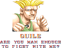 Guile Win Quote Street Fighter II