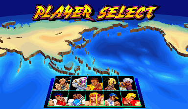 street fighter 3 character select