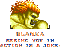 CHIROPTERS — Blanka's Street Fighter II sprite always bothered