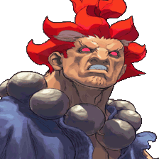 Street Fighter 3 Online Edition Akuma Characters List Artwork  (videogamesblogger, 01/17)