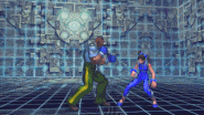 Dudley using Machinegun Blow against Ling Xiaoyu in Street Fighter X Tekken.