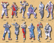 El plantel completo de Street Fighter