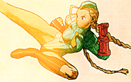 Cammy's Hyper Portrait in Marvel vs. Capcom 2.