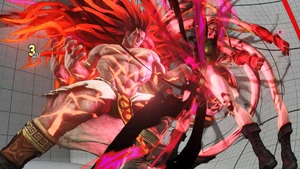 Necalli infusing  with dark energy during Soul Offering.