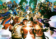 Artwork from Street Fighter X Tekken