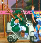 Yoko Harmageddon in Street Fighter Alpha 3