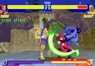 Gameplay of arcade version