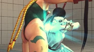 Final hit of Yoroitoshi on Cammy in Street Fighter IV