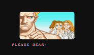 Street Fighter II, secuencia final de Guile.