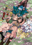 Street Fighter X Tekkken: 2012 Cover illustration by Kinu Nishimura.