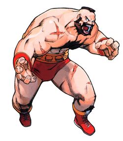 Zangief Imagens do personagem, Images, Street Fighter II, Museu