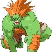 Blankaportrait.jpg (245 KB) Bust artwork from Street Fighter Alpha 3 (console version)