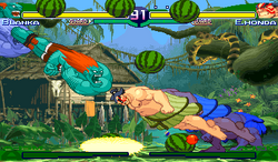 Street Fighter Alpha 3 - Blanka Move List 