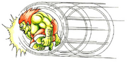 Blanka Roll Artwork SFII