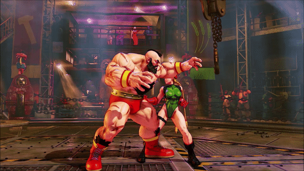 Zangief pulls a 'Magneto' via a glitched interaction that causes Juri to  slide towards him during Street Fighter 6 clip