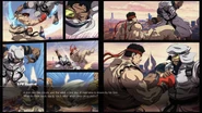 Rashid's Street Fighter V route arcade ending.