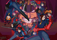 Xiayu featured in Harumaru's artwork for UDON's SF25: The Art of Street Fighter artbook.