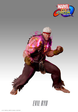 Evil Ryu (street fighter franchise) : r/TopCharacterDesigns