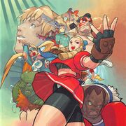 Street Fighter Alpha 3: Promotional artwork by Hideki Ishikawa.