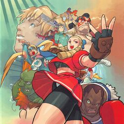 VideoGameArt&Tidbits on X: Street Fighter Alpha 3 - artwork of an