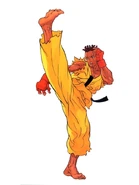 Character artwork in 2nd Impact.