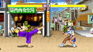 Ken's standing Hard Kick