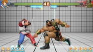Allen vs. Darun Mister in the training stage.