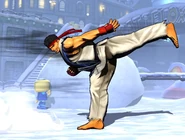 Joudan Sokutogeri as it appears in Ultimate Marvel vs. Capcom 3.
