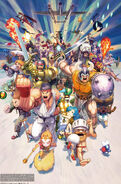 Capcom Classics Collection: Cover art by Daigo Ikeno.